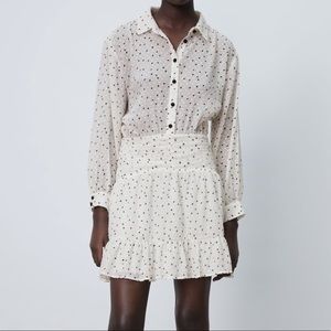 Zara Polka Dot Mini Dress